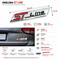 Logo Emblema Para Ford St Line 8.6x1.7cm Cromado - Miniatura 3