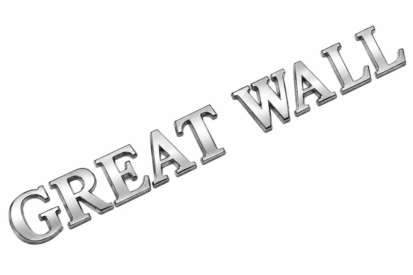 Logo Emblema Para Great Wall 21.2x2.7cm 1