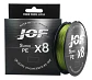 Multifilamento Linea Pesca Jof Super Pe X8 150m 0.17mm 9.1k Verde - Miniatura 1