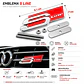 Emblema Frontal Sline Logo Para Audi S Line Parrilla 8.1x3cm Rojo - Miniatura 3