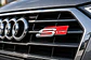 Emblema Frontal Sline Logo Para Audi S Line Parrilla 8.1x3cm Rojo - Miniatura 2