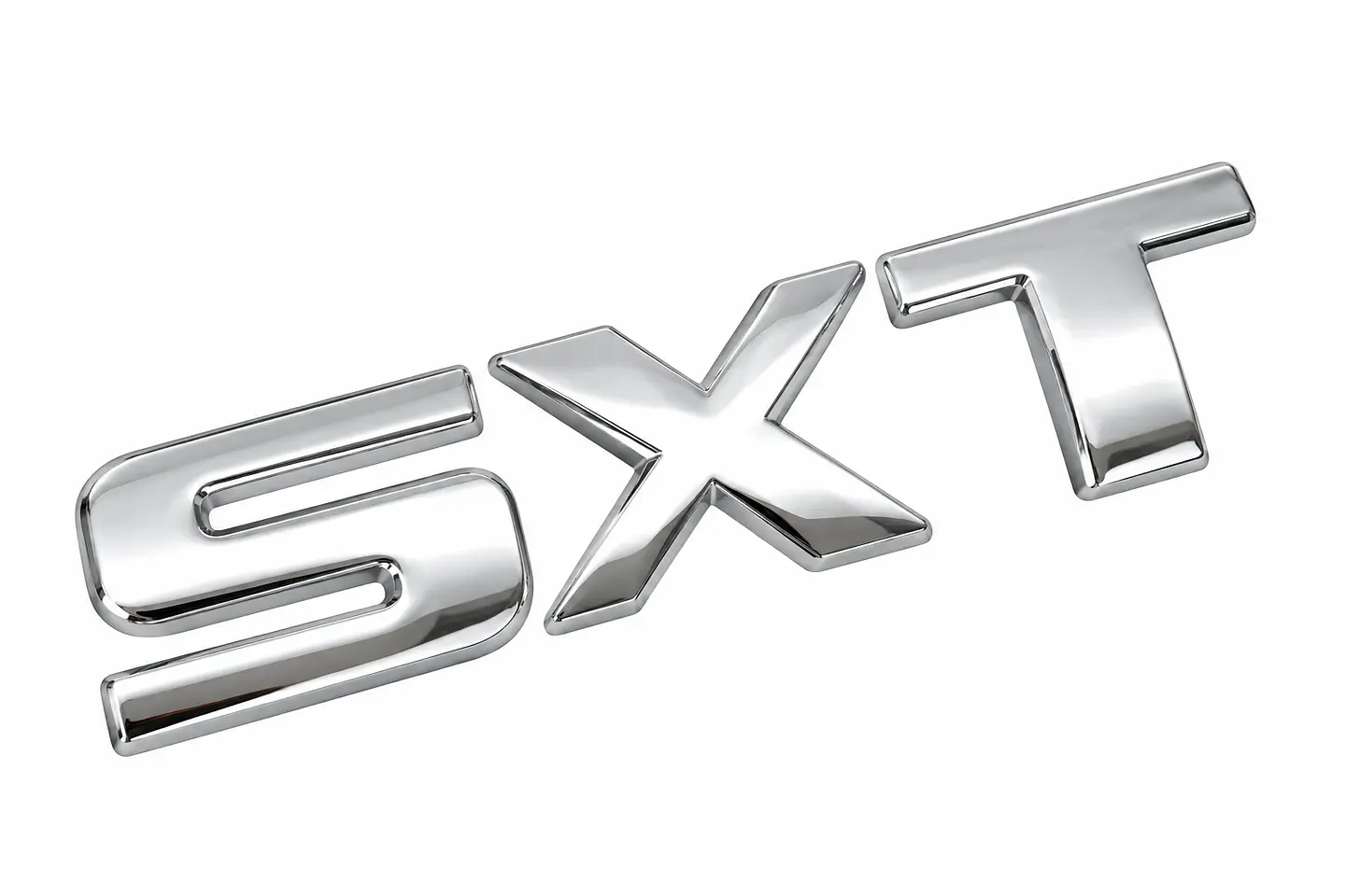 Logo Emblema Para Dodge Sxt 11.3x2.5cm Cromado 1