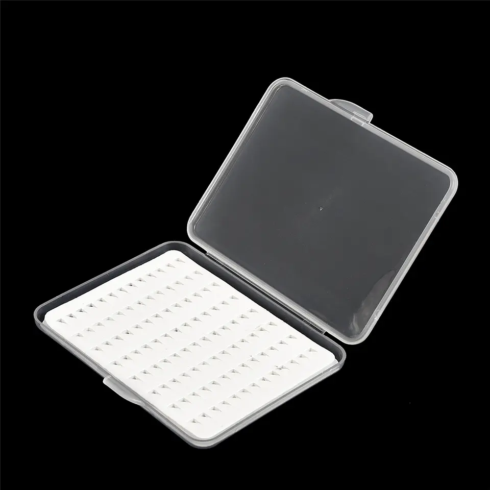 Caja Pesca Para Moscas Anzuelos 12.7x9.8cm Capacidad 104 Max Fly Fishing 6