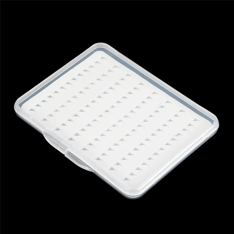Caja Pesca Para Moscas Anzuelos 12.7x9.8cm Capacidad 104 Max Fly Fishing 8