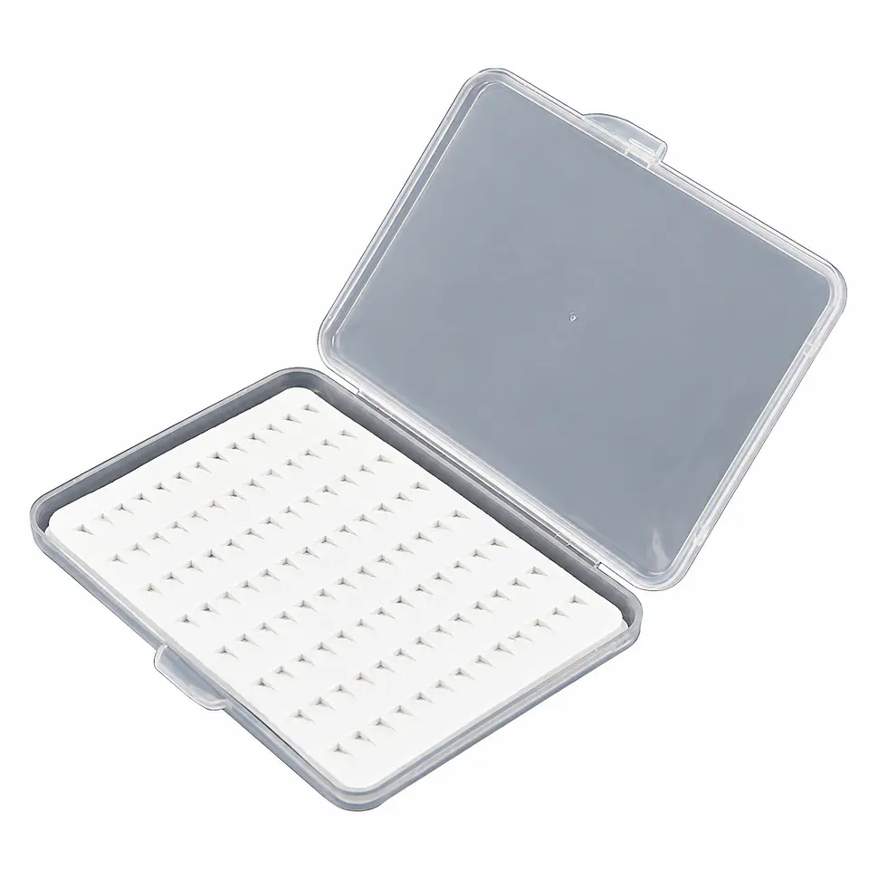 Caja Pesca Para Moscas Anzuelos 12.7x9.8cm Capacidad 104 Max Fly Fishing 1