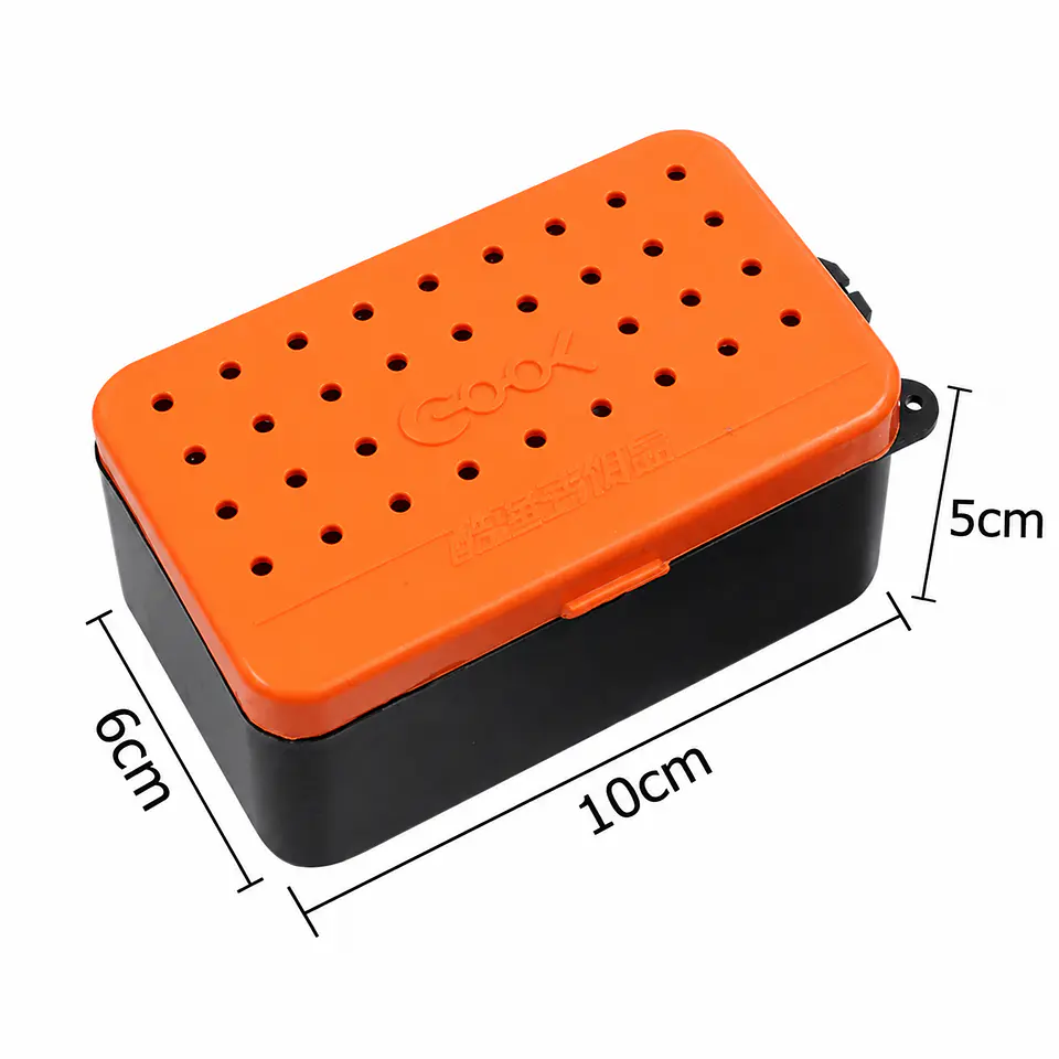 Caja Pesca Carnada Cebos Vivos Lombriz Gusanos Etc Talla M 5
