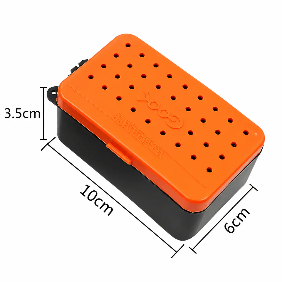 Caja Pesca Carnada Cebos Vivos Lombriz Gusanos Etc Talla S 5