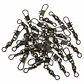 Pack 25 Unidades Destorcedores Pesca N8 Conector Señuelos - Miniatura 3