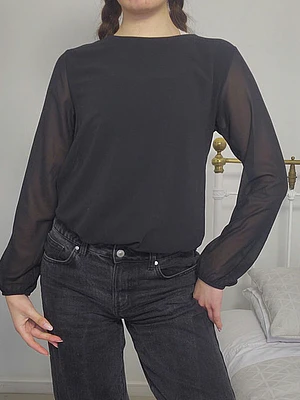 Blusa Negro · T-M · AB0357