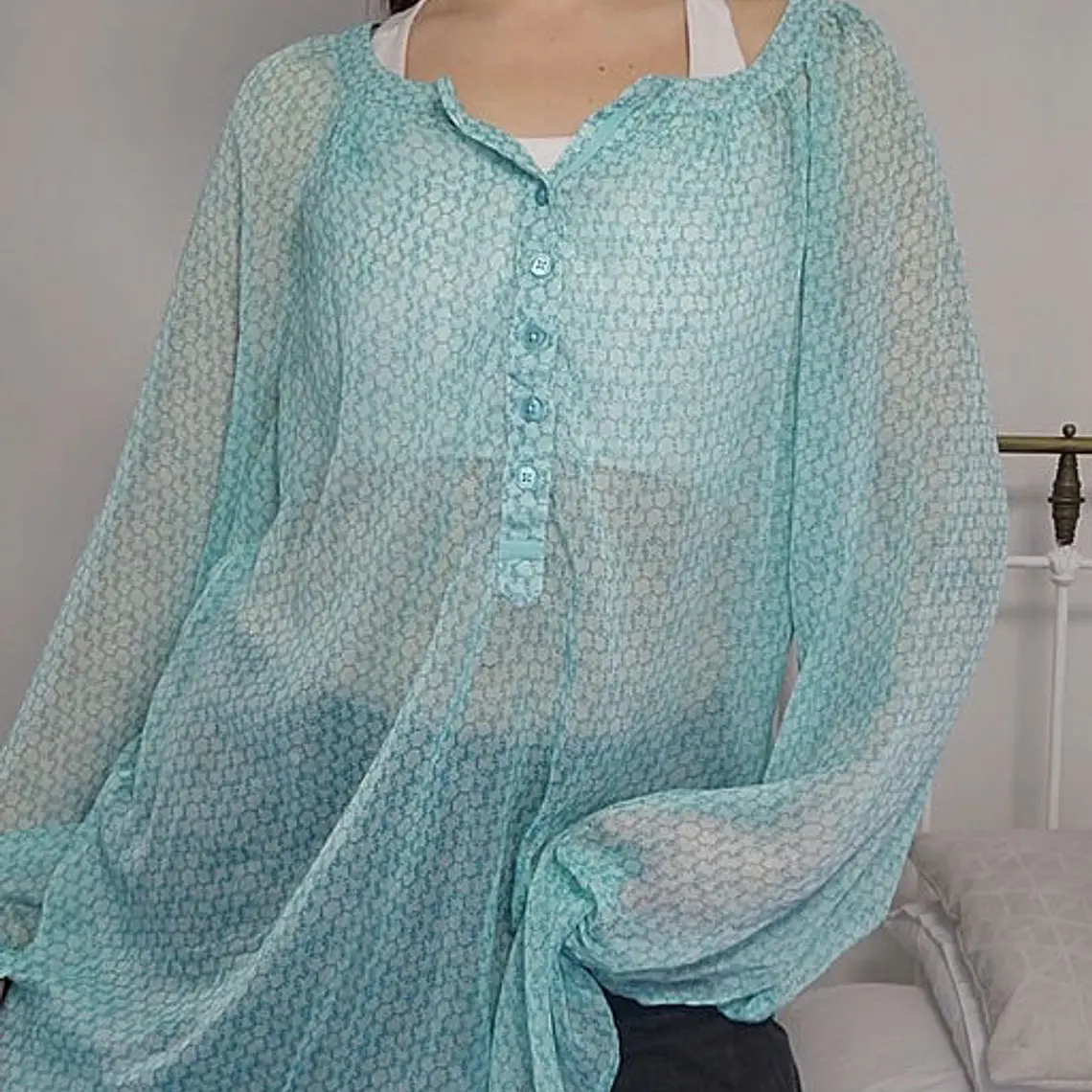 Blusón Celeste, Verde · T-2XL · AB0352 1