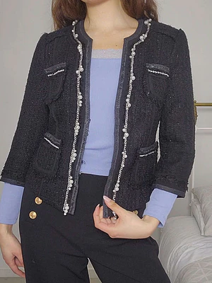 Blazer Negro · T-S · AB0944