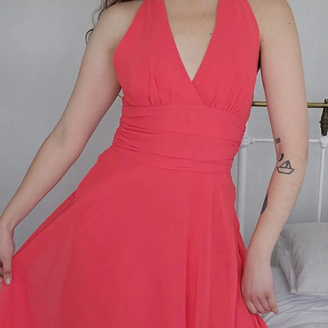 Vestido Rojo · T-S · AB0078 1