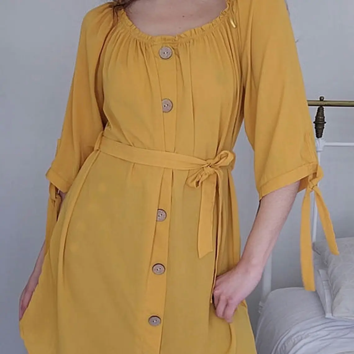 Vestido Amarillo · T-XL · AB0170 1