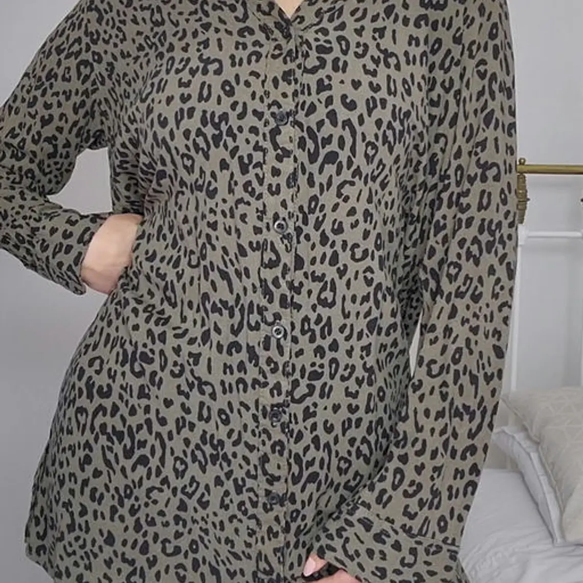 Blusa Verde, Negro · T-L · AB0370 1