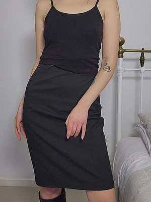 Falda Negro · T-S · AB0929