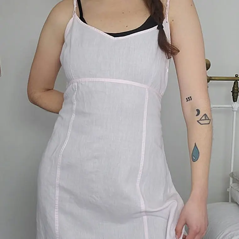 Vestido Rosado · T-M · AB0422 1