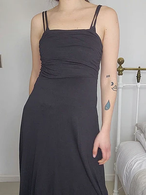 Vestido Negro · T-S · AB0426