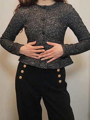 Blazer Gris · T-S · AB0957