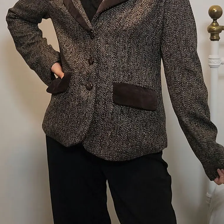 Blazer Café, Gris · T-M · AB0959 1
