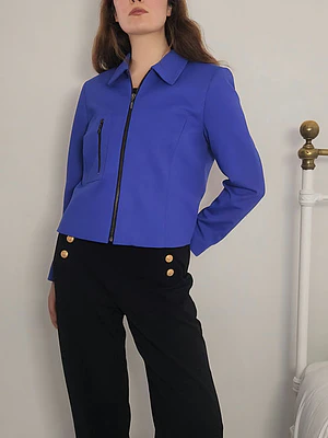 Blazer Azul · T-L · AB0972