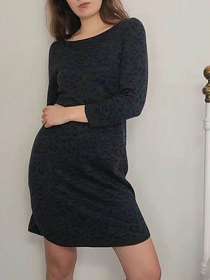 Vestido Azul · T-S · AB0996
