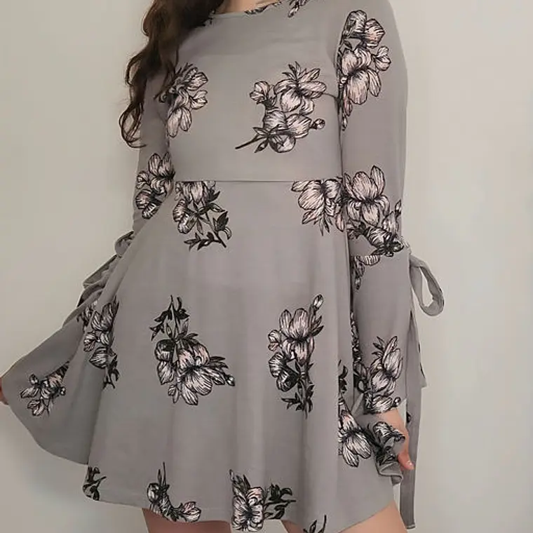 Vestido Gris · T-S · AB0997 1
