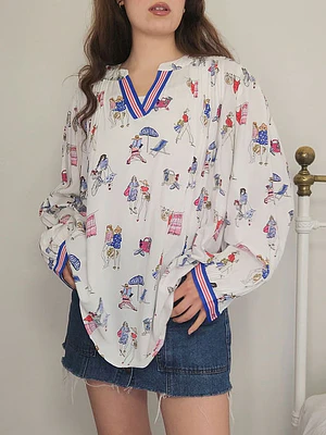 Blusa Blanco · T-2XL · AB0985