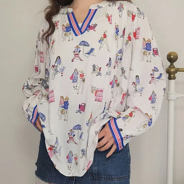 Blusa Blanco · T-2XL · AB0985 1