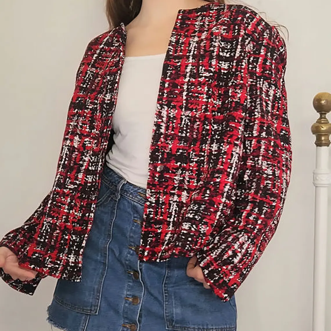 Blazer Rojo, Negro · T-XL · AB0992 1