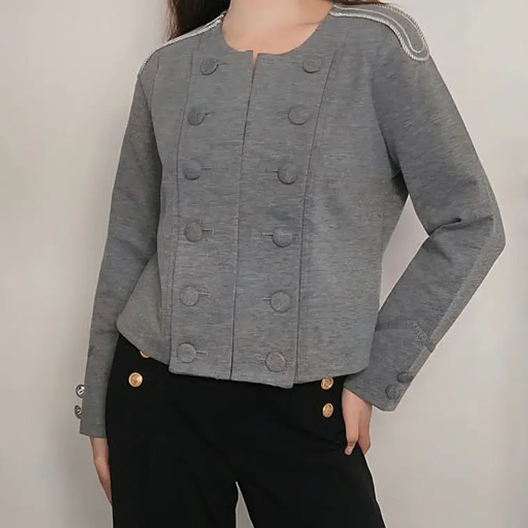 Blazer Gris · T-M · AB1007 1