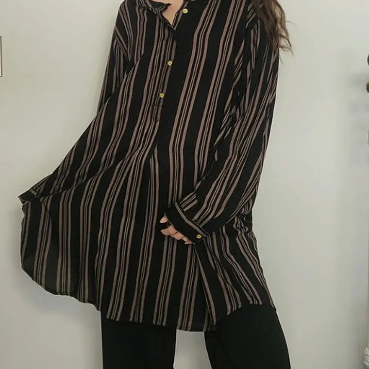 Blusón Café, Negro · T-2XL · AB1008 1