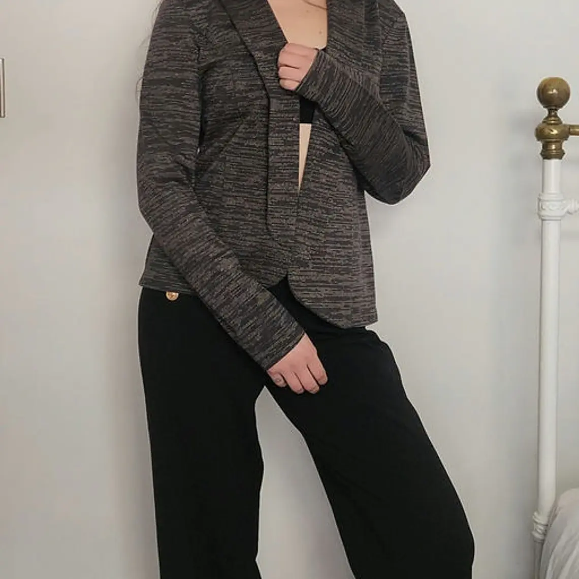 Blazer Gris · T-XL · AB1010 1