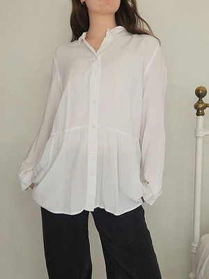 Blusa Blanco · T-XL · AB1044
