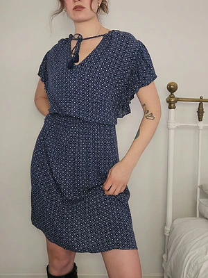Vestido Azul · T-XL · AB0411