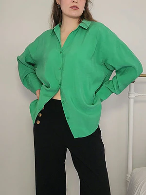 Blusa Verde · T-2XL · AB1059