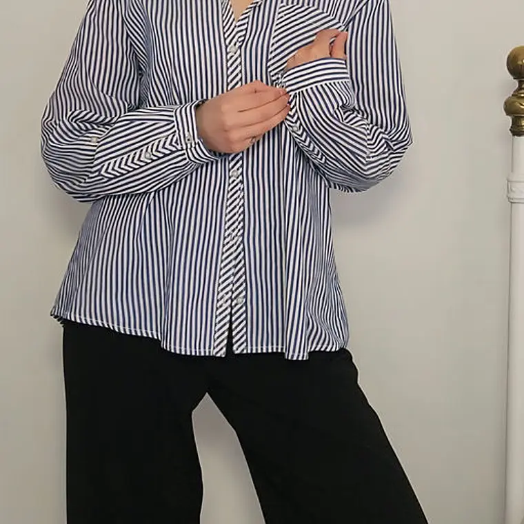 Blusa Blanco, Azul · T-2XL · AB1066 1