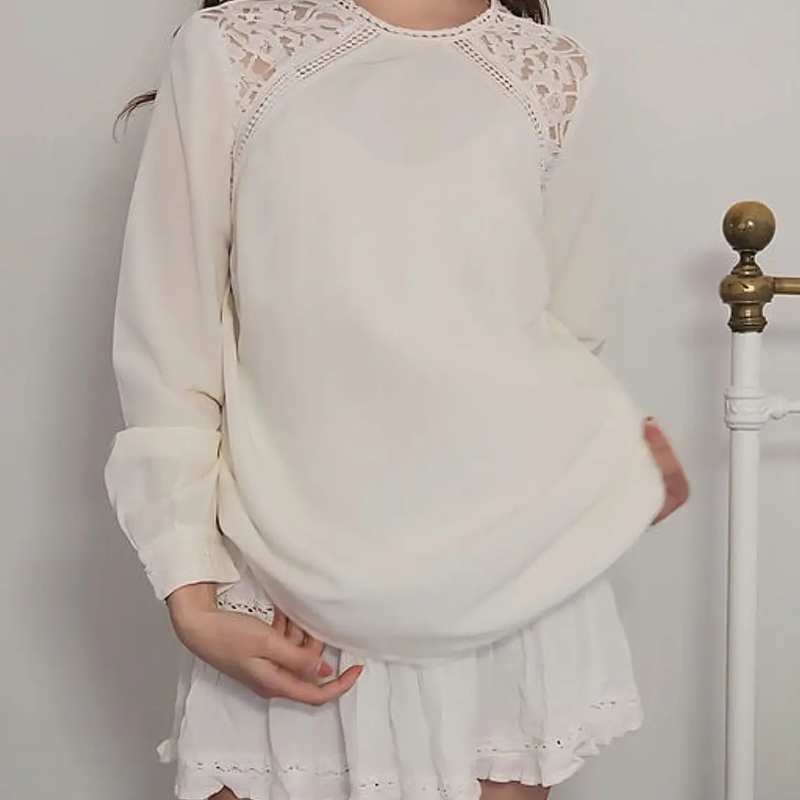 Blusa Blanco · T-L · AB1072 1