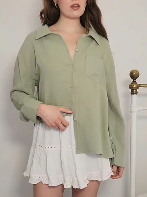 Blusa Verde · T-XL · AB1074