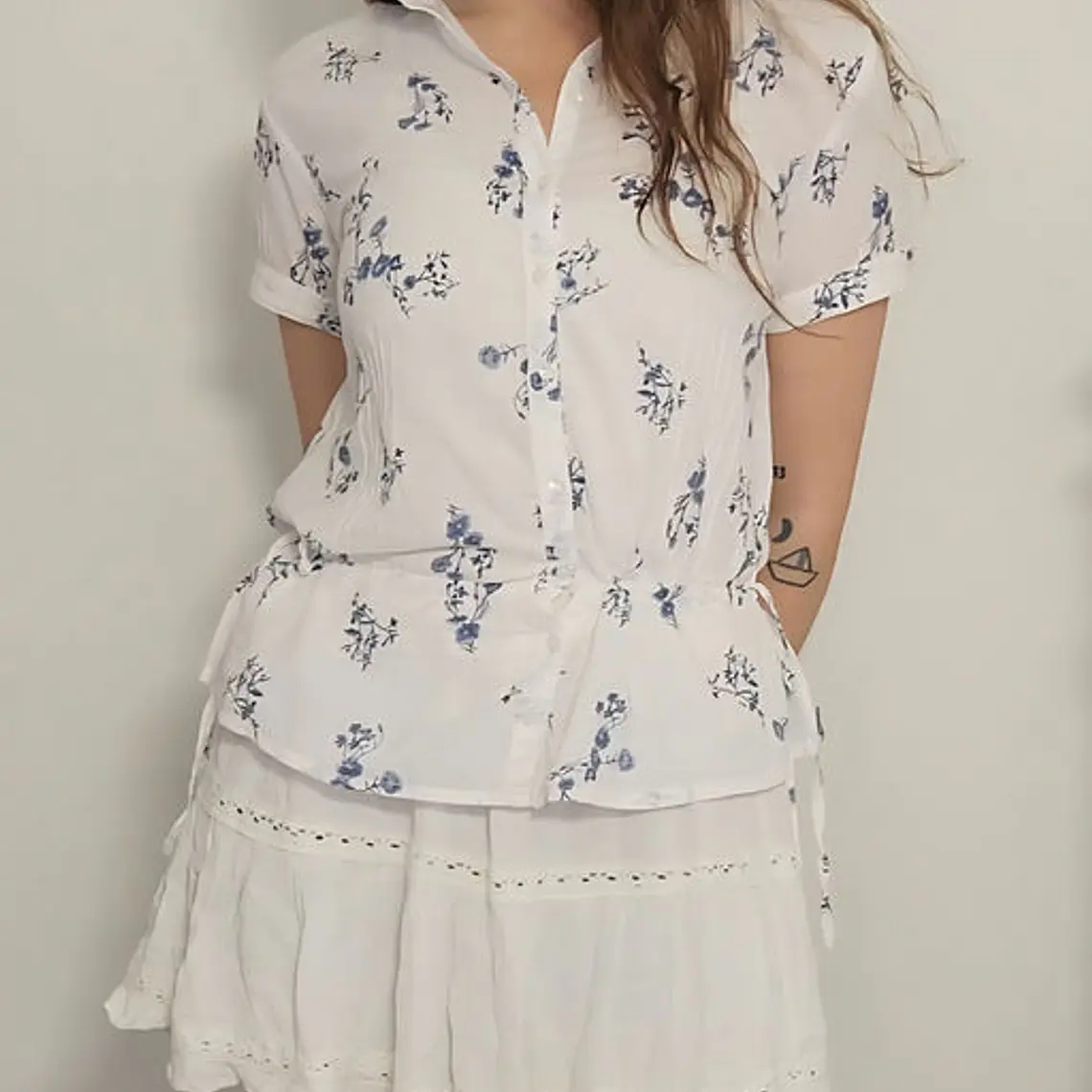 Blusa Blanco · T-L · AB1075 1