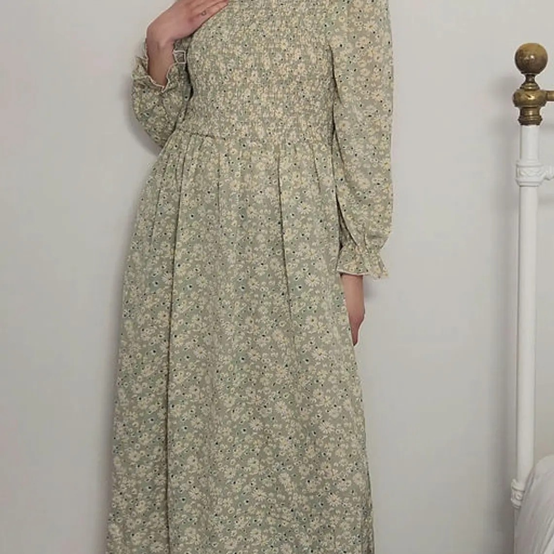 Vestido Verde · T-M · AB1082 1
