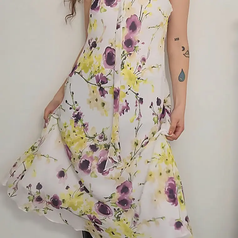 Vestido Blanco · T-M · AB1083 1