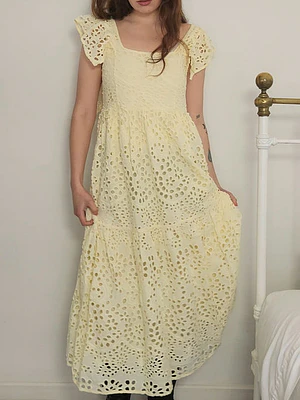 Vestido Amarillo · T-S · AB1084