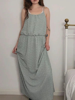Vestido Verde · T-L · AB1085