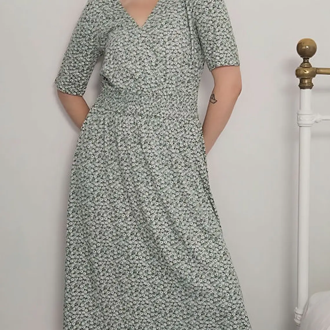 Vestido Verde · T-M · AB1086 1