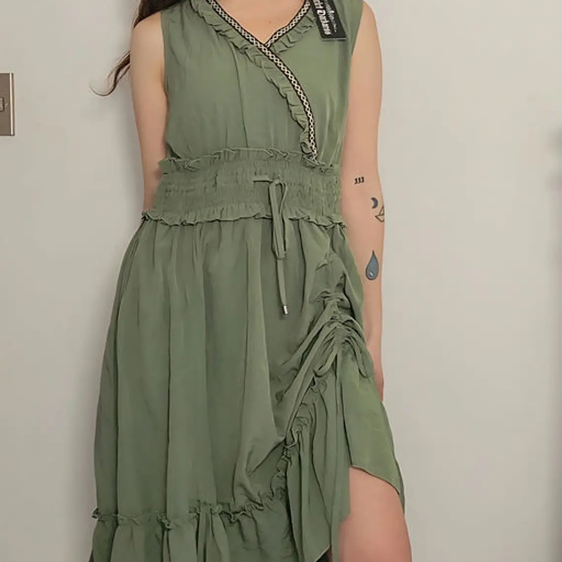Vestido Verde · T-L · AB1087 1