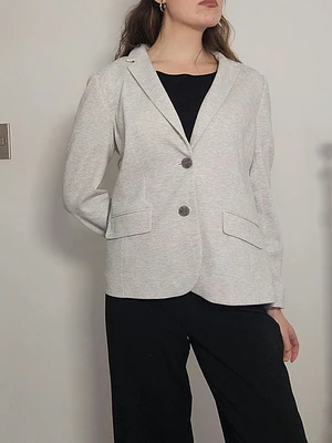 Blazer Gris · T-L · AB1088
