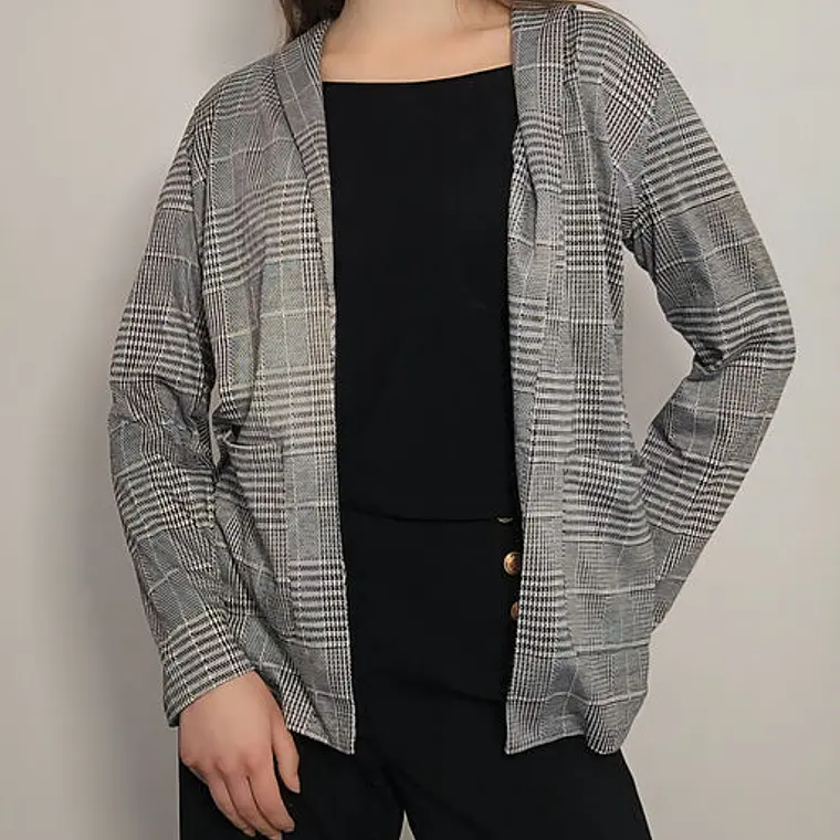 Blazer Gris · T-XL · AB1089 1