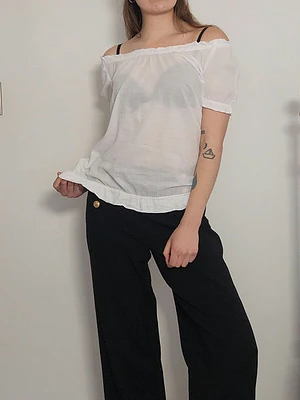 Blusa Blanco · T-L · AB1092