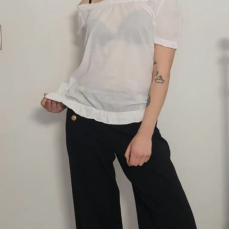 Blusa Blanco · T-L · AB1092 1