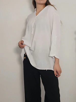 Blusa Blanco · T-2XL · AB1093